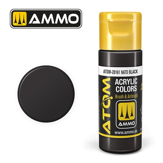 AMMO ATOM COLOR NATO BLACK 20161