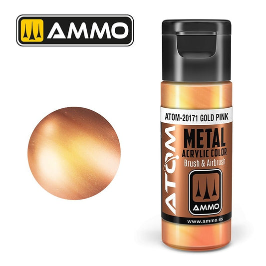 AMMO ATOM METALLIC GOLD PINK 20171