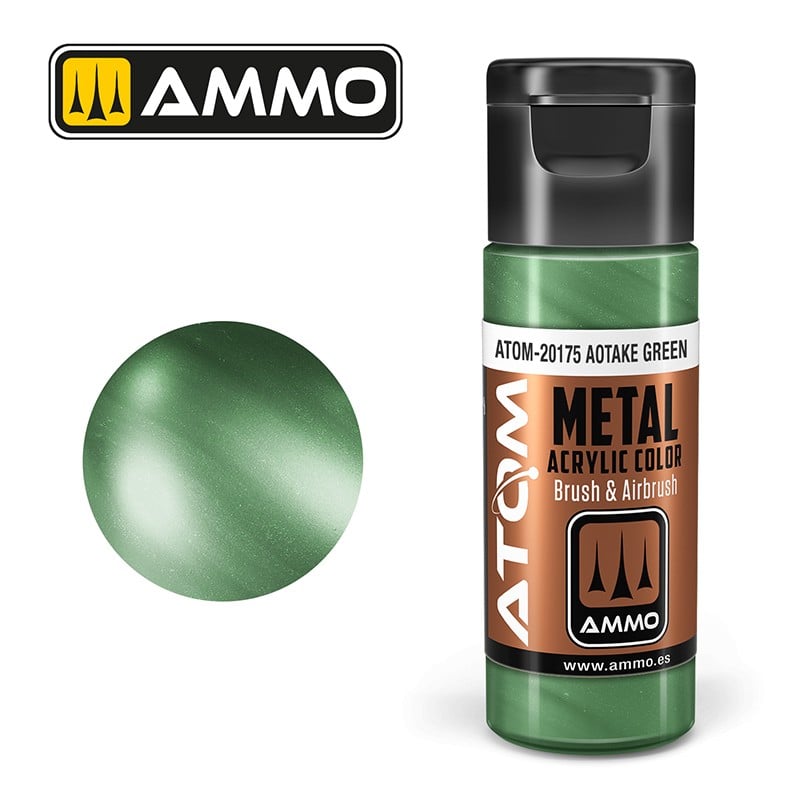 AMMO ATOM METALLIC Aotake Green 20175