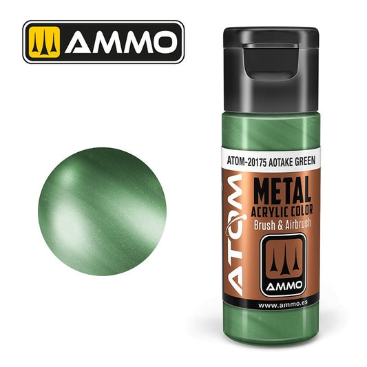 AMMO ATOM METALLIC Aotake Green 20175