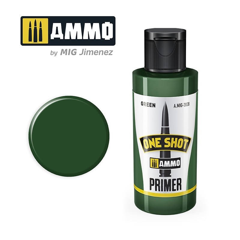 AMMO ONE SHOT PRIMER GREEN 2028