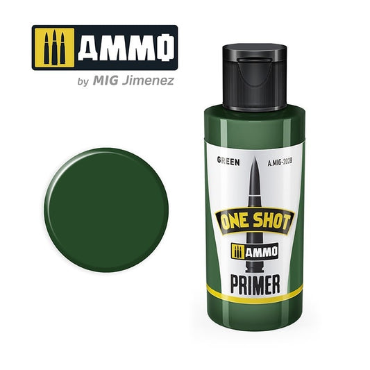 AMMO ONE SHOT PRIMER GREEN 2028