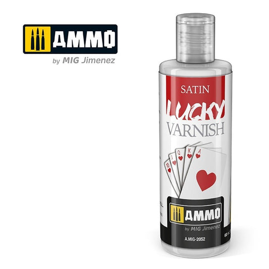 AMMO LUCKY VARNISH Satin (60mL) 2052
