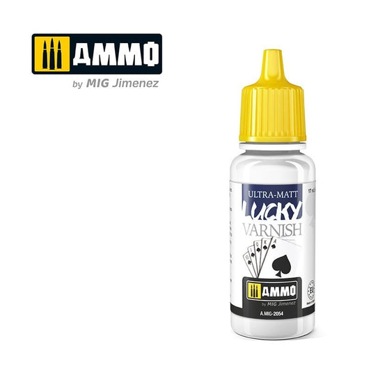 AMMO LUCKY VARNISH Ultra-Matt (17mL) 2054
