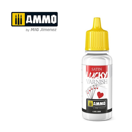 AMMO LUCKY VARNISH Satin (17mL) 2056