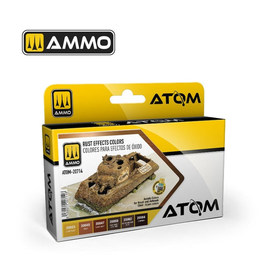 AMMO ATOM Rust Effects Colors Set 20714