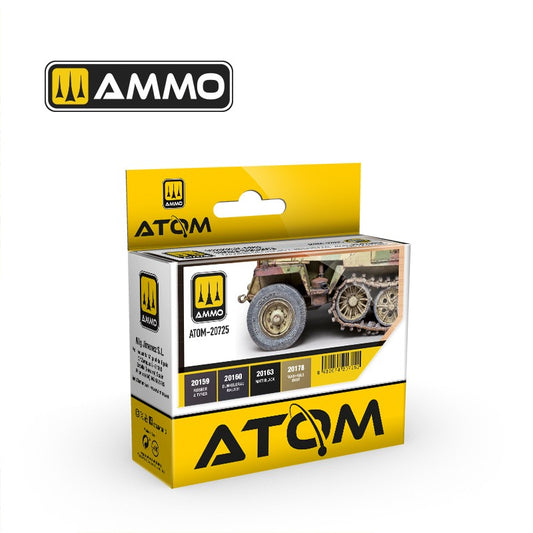 AMMO ATOM Rubber and Tires colors Set 20725