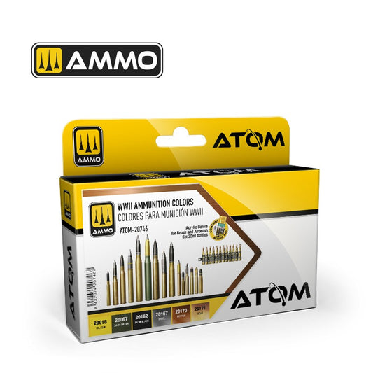 AMMO ATOM WWII Ammunition Colors 20746