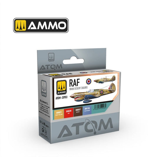 AMMO ATOM RAF WWII Desert Colors Set 20903