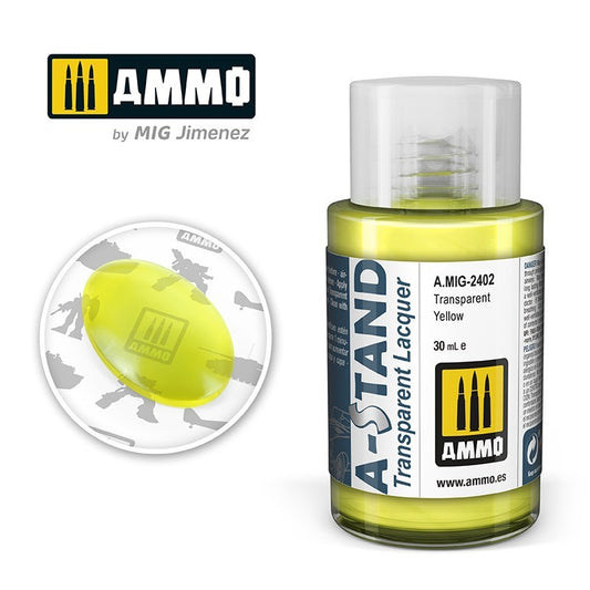 AMMO A-STAND TRANSPARENT YELLOW 2402