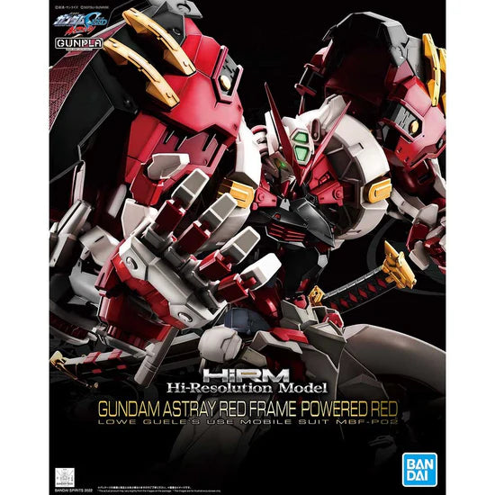 Bandai Hi-Resolution 1/100 Gundam Astray Red Frame Powered Red – 2566022