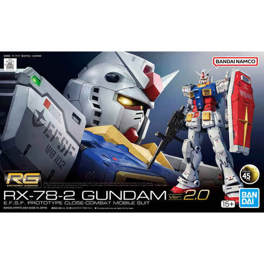 Bandai 1/144 RG RX-78-2 Gundam Ver. 2.0 – 2700762