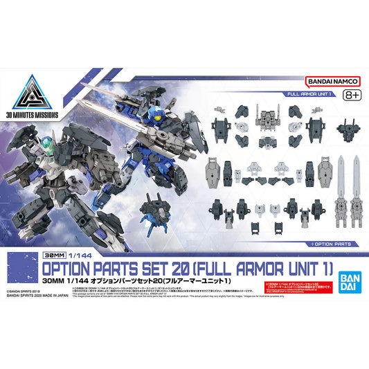 Bandai 1/144 30MM Option Parts Set #20 (Full Armor Unit 1) – 2773798