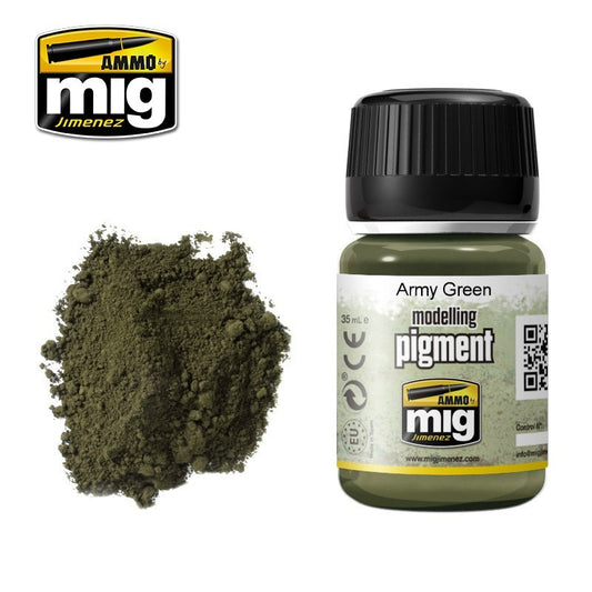 AMMO ARMY GREEN PIGMENT 3019