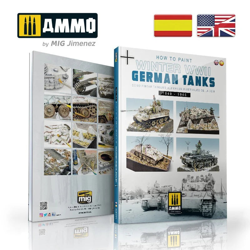 AMMO HOW TO PAINT WINTER WWII GERMAN TANKS 6039