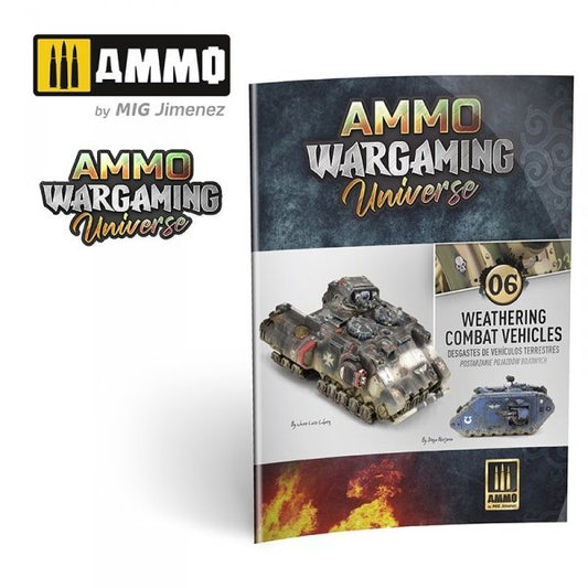 AMMO WEATHERING COMBAT VEHICLES BOOK6 6925