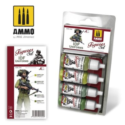 AMMO IDF UNIFORM FIGURE SET 7030