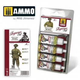 AMMO BRITISH WWII UNIF FIG SET 7033