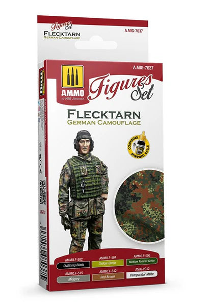 AMMO FLECKTARN GERMAN CAMO SET 7037