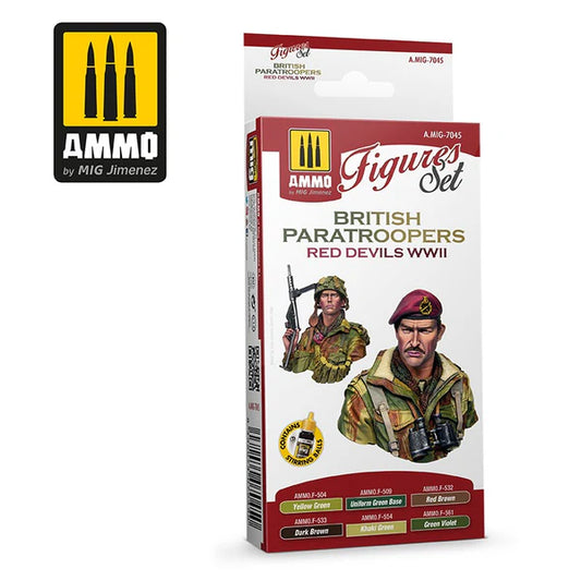 AMMO BRITISH PARATROOPERS RED DEVIL WWII 7045