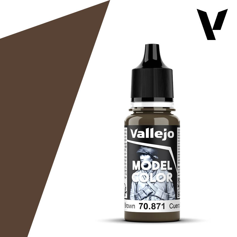 Vallejo LEATHER BROWN 17ML 70.871
