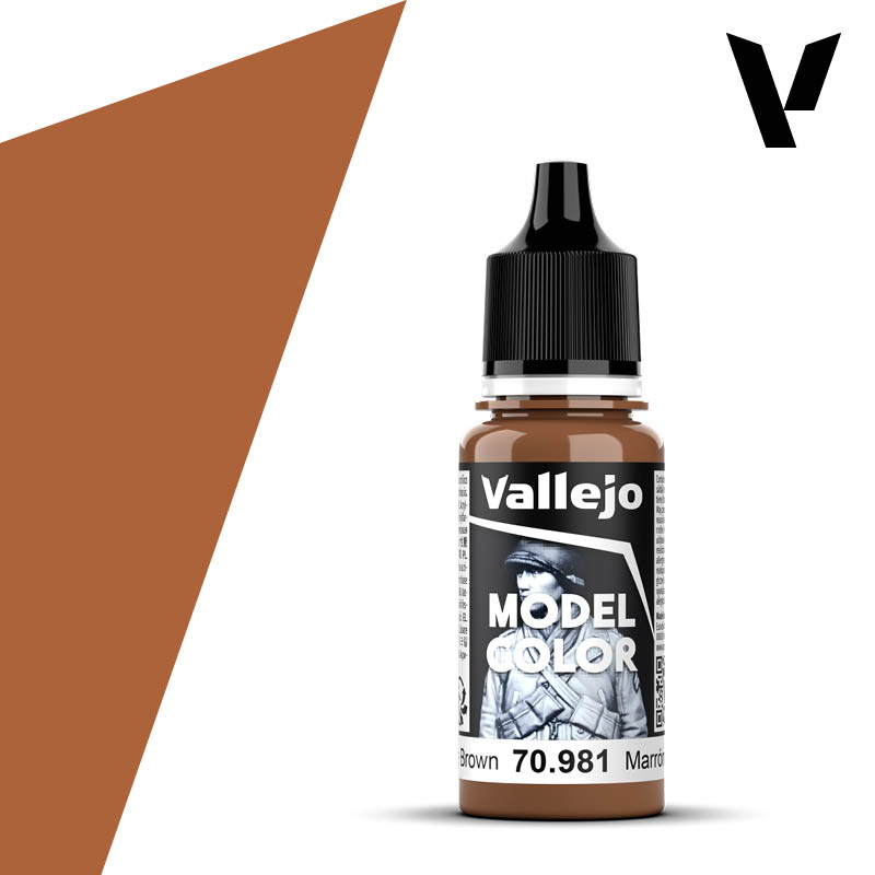 Vallejo ORANGE BROWN 17ML 70.981