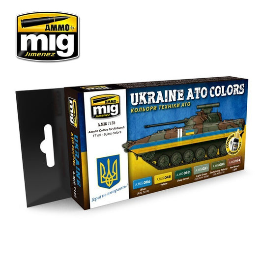 AMMO UKRAINE ATO COLORS SET 7125
