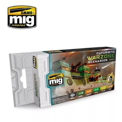 AMMO FUTRUISTIC WARZONE SET 7154