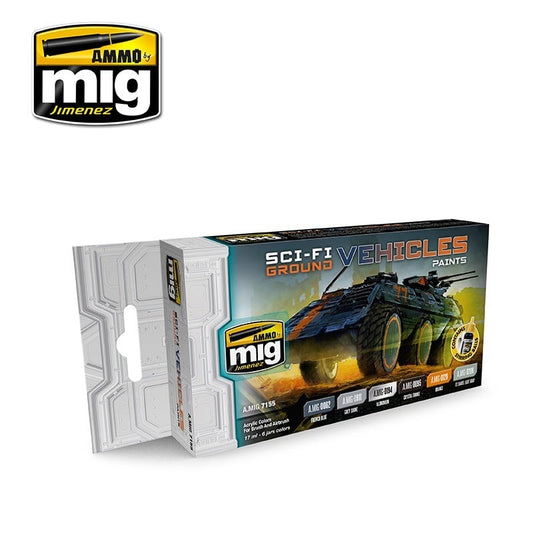 AMMO SCI-FI GROUND VEHICLE SET 7155