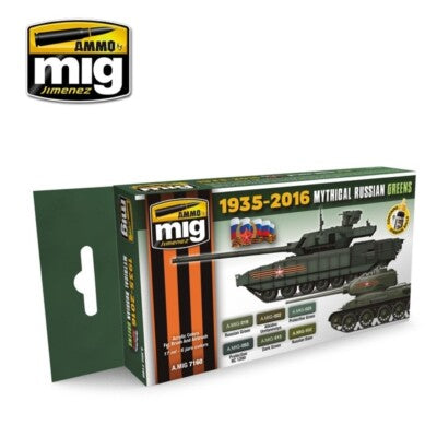 AMMO MYTHICAL RUSSIA GREEN SET 7160