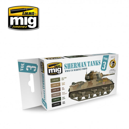 AMMO SHERMAN TANKS VOL.3 SET 7171