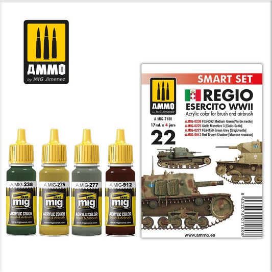AMMO REGIO ESERCITO WWII SET 7180