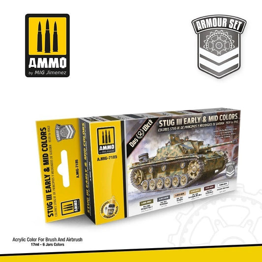 AMMO STUGIII 39-43 EARLY/MID SET 7185