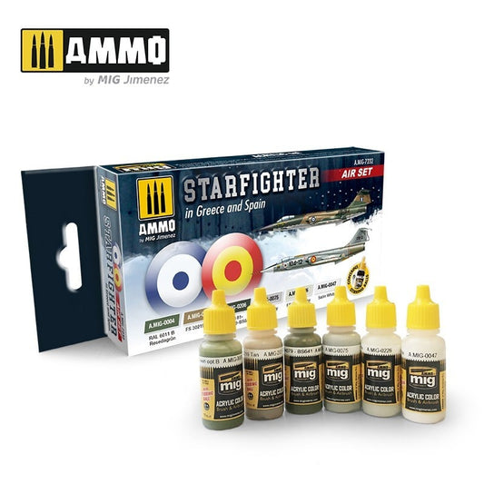 AMMO STARFIGHTER GREECE SET 7232