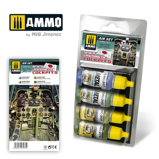 AMMO WWII JAPAN COCKPIT SET 7233