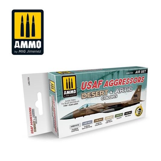 AMMO USAF Aggressors DESERT & ARTIC SET 7234