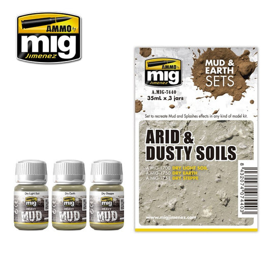 AMMO ARID & DUST SOIL WEATHERSET 7440