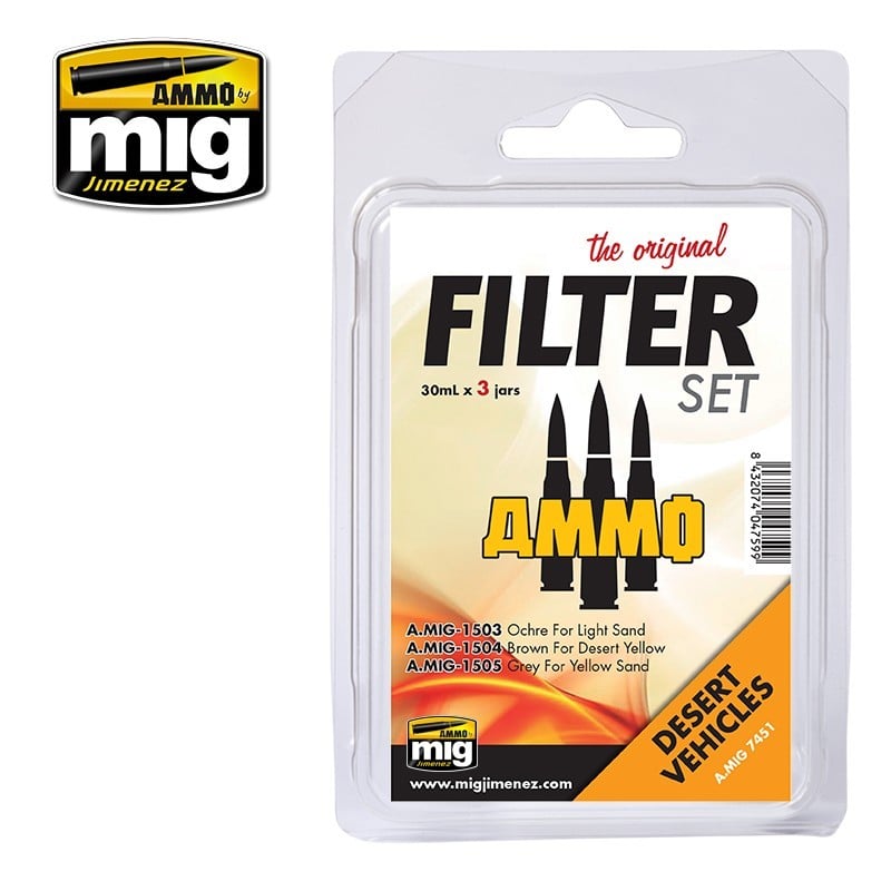 AMMO DESERT VEHICLES FILTER SET 7451