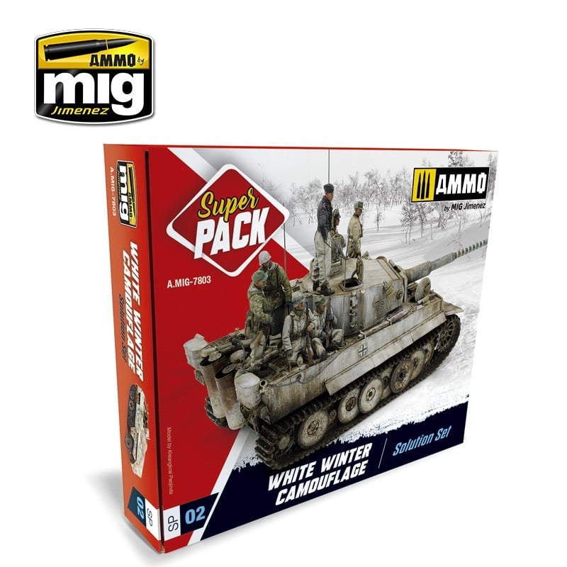 AMMO SUPER PACK White Winter Camouflage 7803
