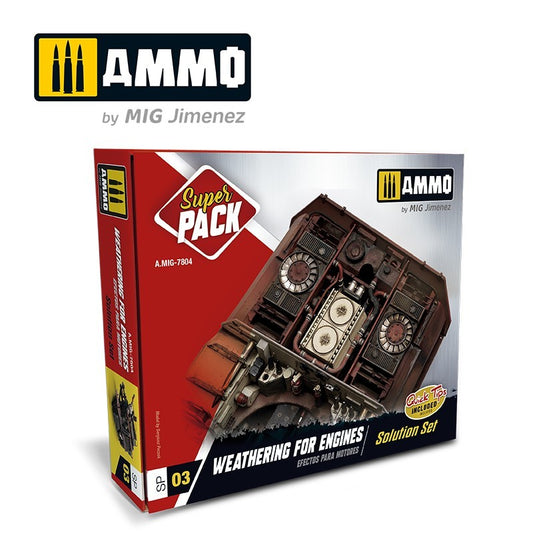 Ammo SUPER PACK Weathering for Engines