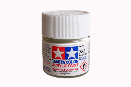 Tamiya Acrylic X-2 White 23Ml Bottle