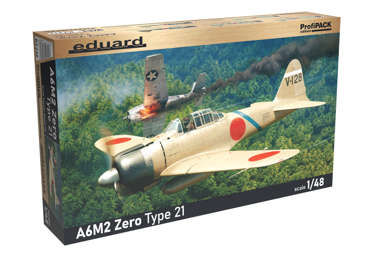 Eduard 1/48 A6M2 Zero Type 21 PROFIPACK - 82212