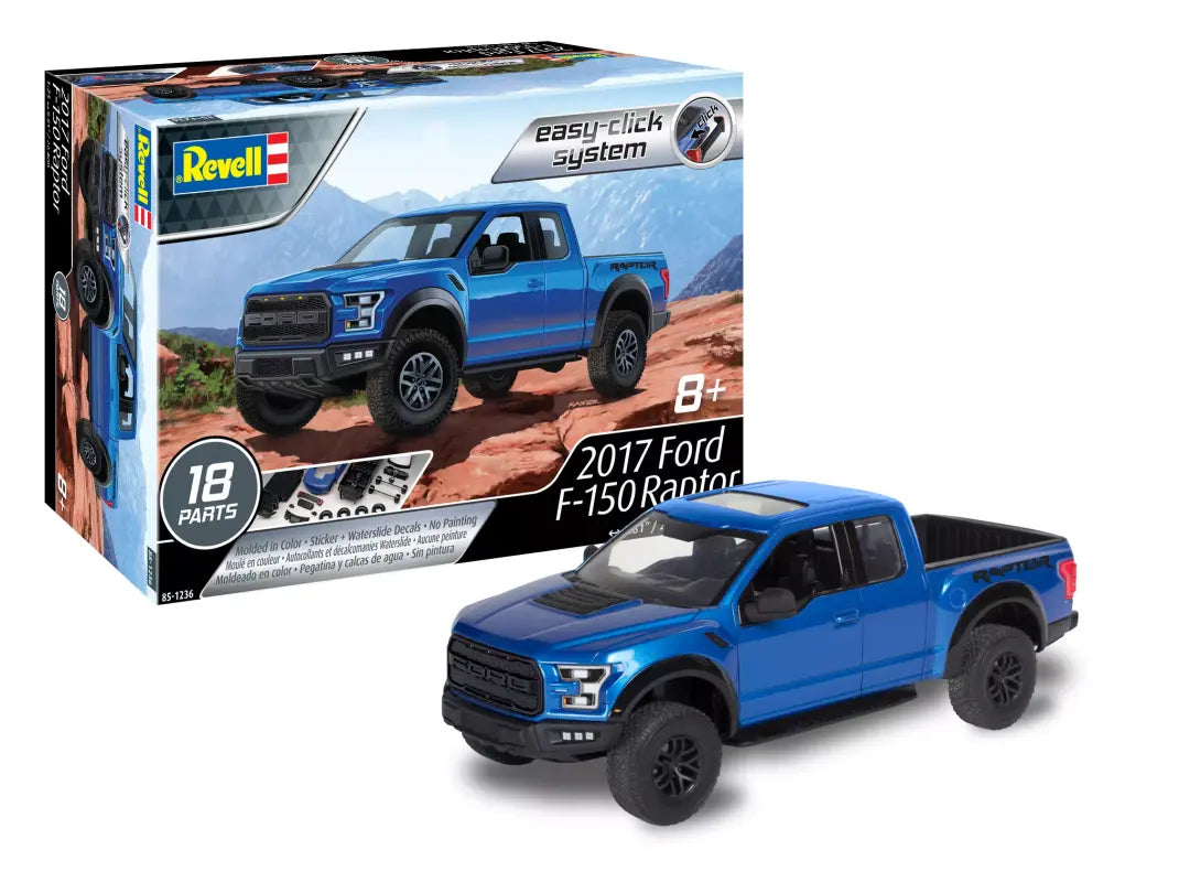 Revell 1/25 easy click 2017 Ford F-150 Raptor