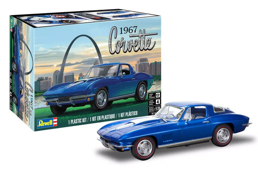 Revell 1/25 1967 Corvette Sting Ray Sport Coupe 2N1