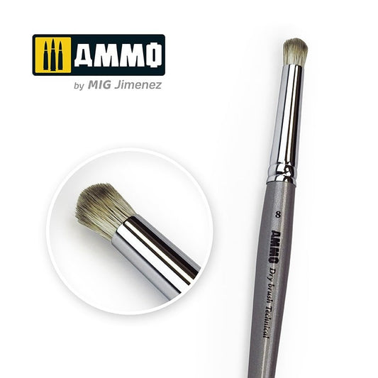 AMMO 8 AMMO Drybrush Technical Brush 8703