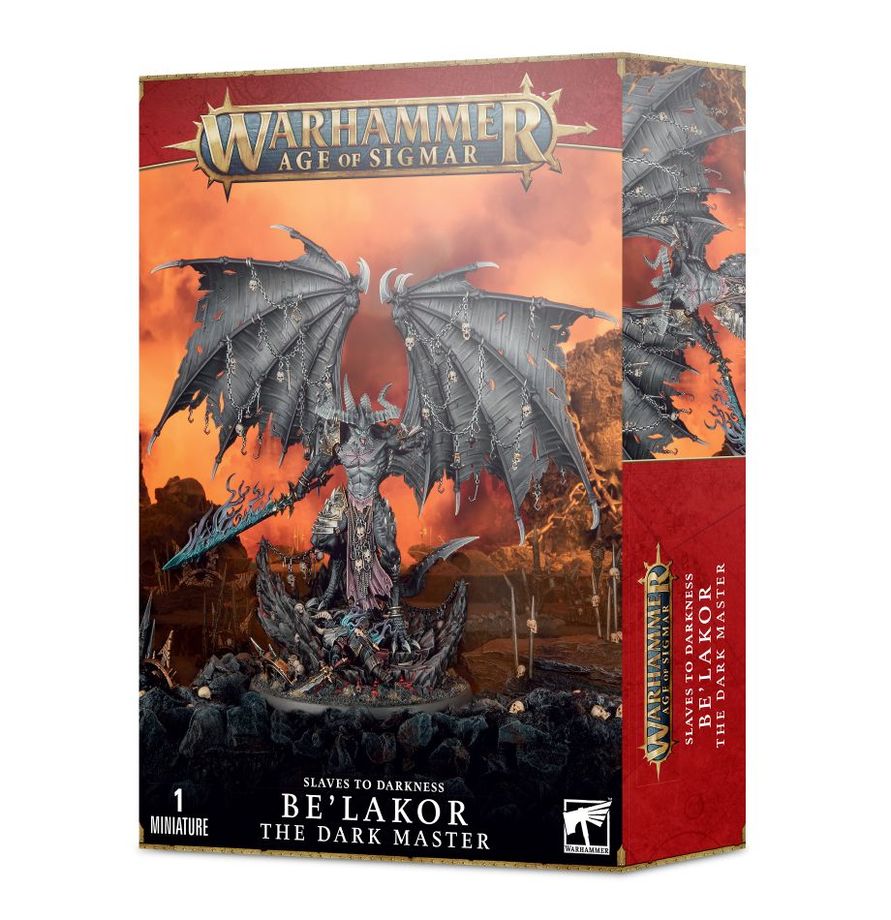Warhammer age of sigmar Slaves to darkness Be'lakor the dark master
