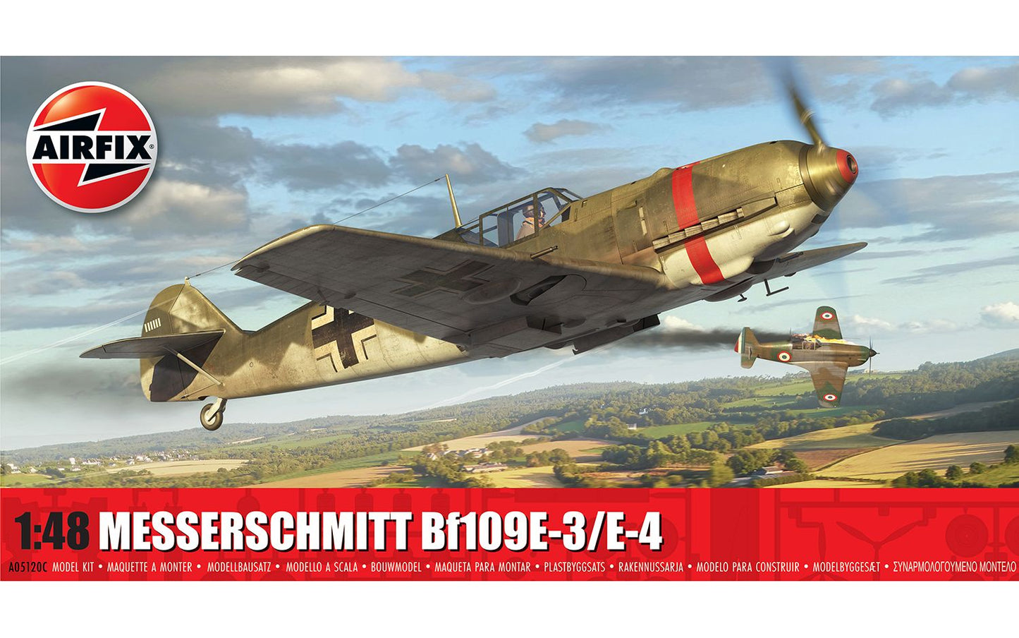Airfix 1/48 Messerschmitt Bf109E-3/E-4