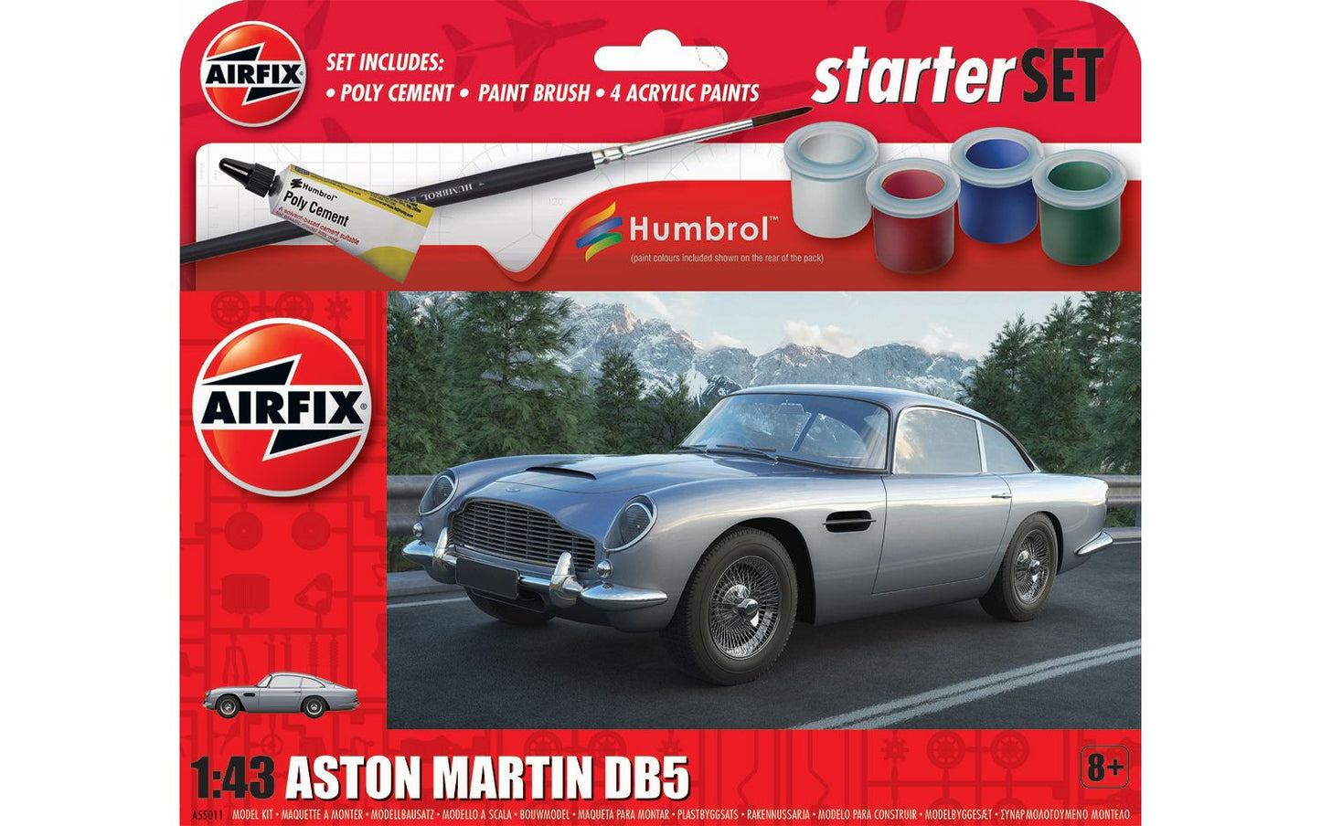 Airfix 1/43 Starter Set - Aston Martin DB5