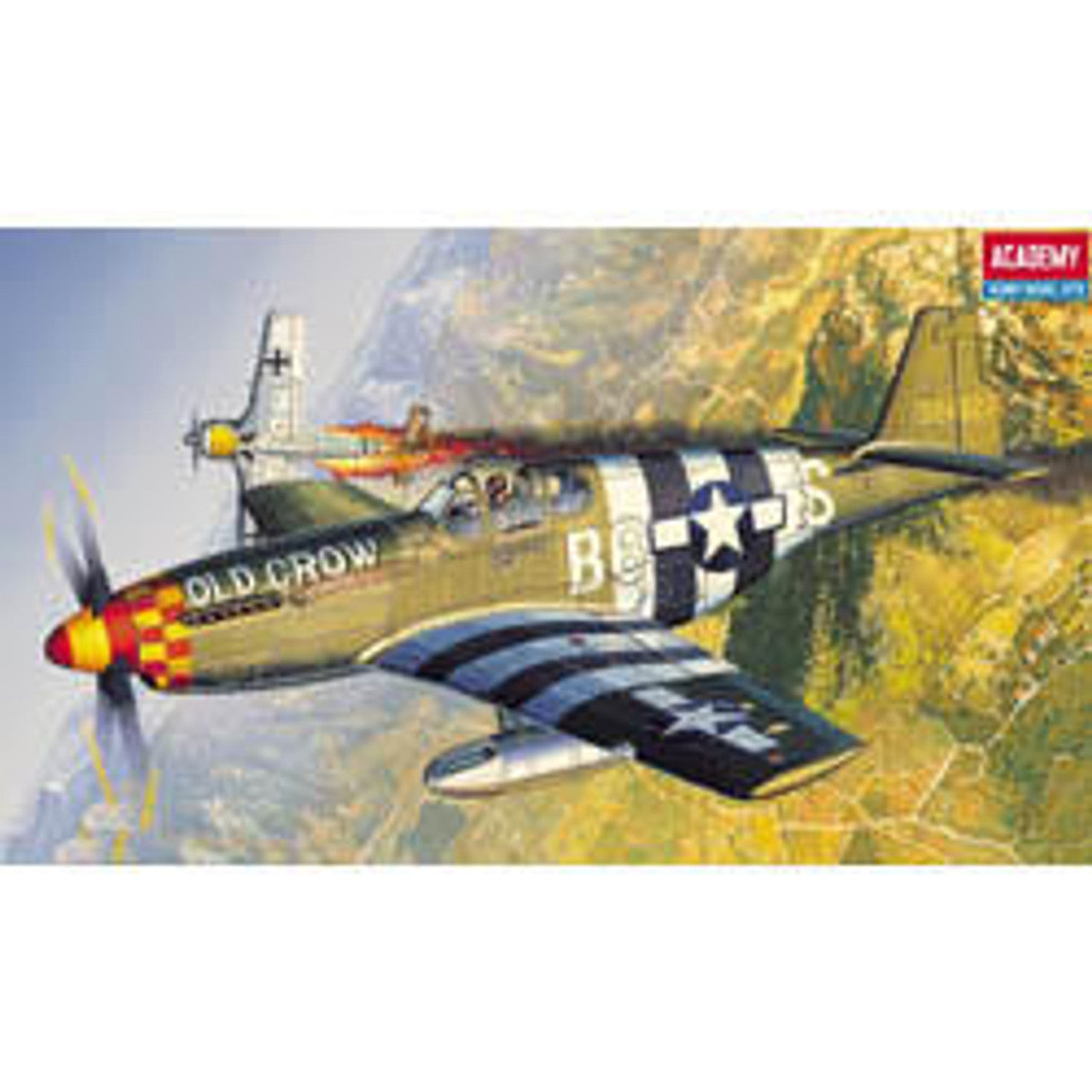 Academy 1/72 P51B Mustang Fighter