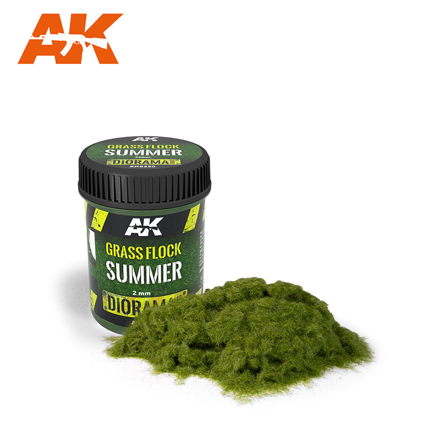 Ak Interactive Grass Flock Summer 250ml